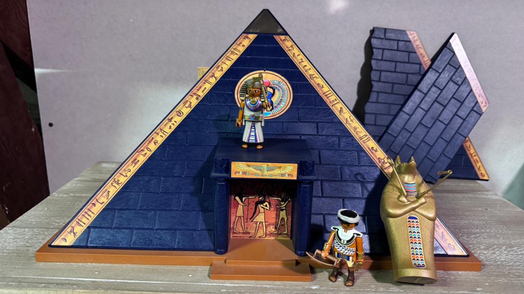Piramide Playmobil 5386, Ophalen