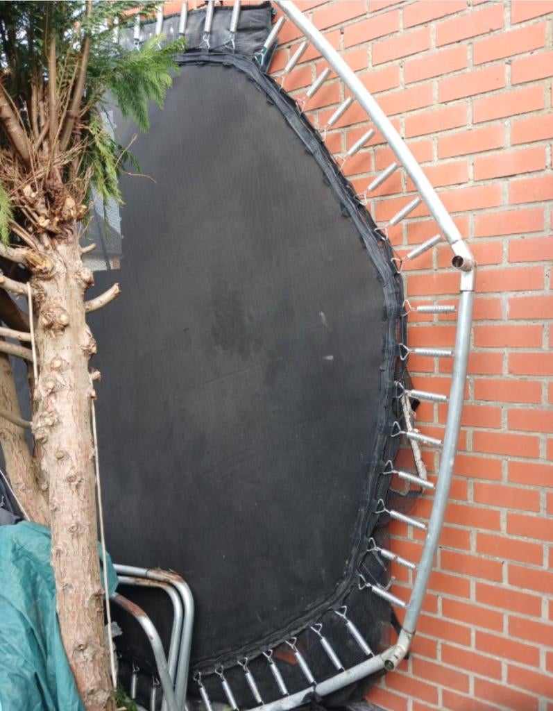 Trampoline Decathlon  300 cm, Ophalen, Gebruikt