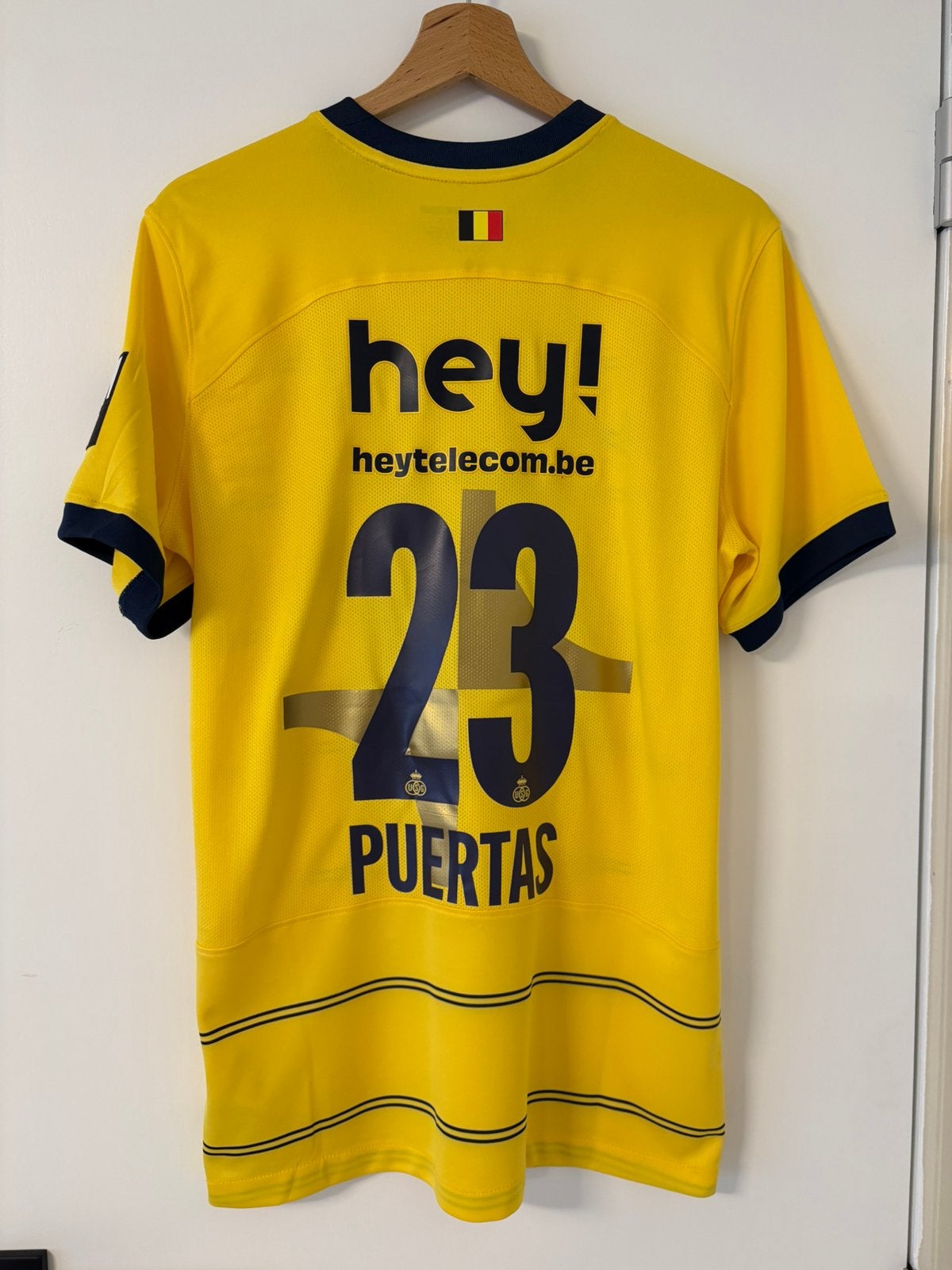 Matchworn shirt Union Saint Gilloise (Pro Assist Badge!), Verzamelen, Sportartikelen en Voetbal, Ophalen of Verzenden, Zo goed als nieuw