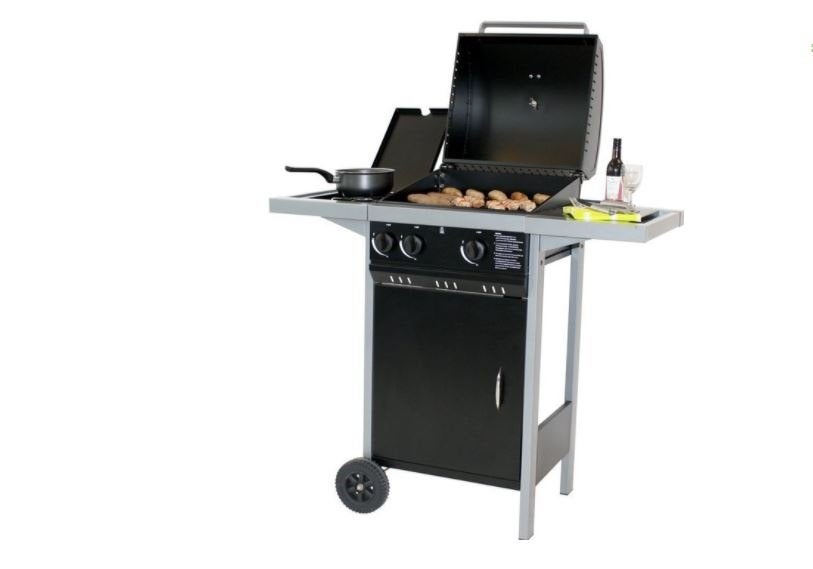 Garden Grill optima gas BBQ 3-pits met onderkast op wielen, Tuin en Terras, Ophalen of Verzenden, Nieuw, Overig