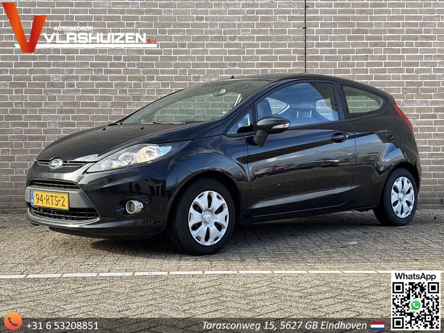 Ford Fiesta 1.6 TDCi ECOnetic Trend | Climate | Cruise | PDC, Auto's, Zwart, Zwart, Bedrijf, Fiësta