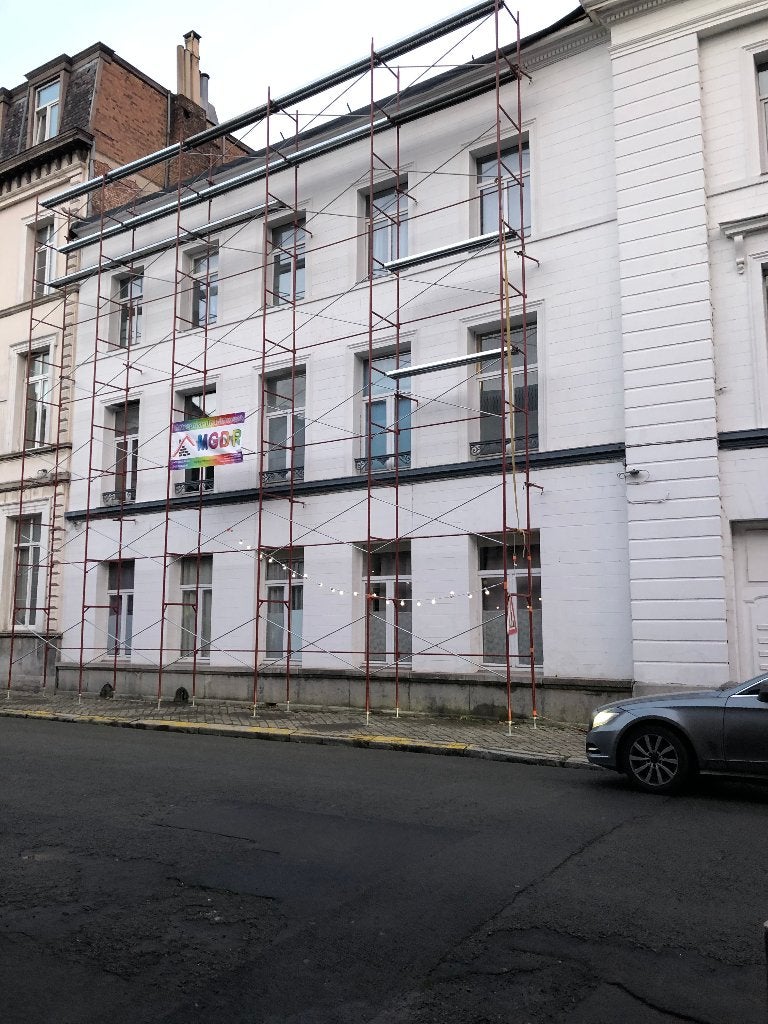 Echafaudage, Bricolage & Construction, Enlèvement, Comme neuf, Échafaudage de façade, 5 mètres de hauteur ou plus