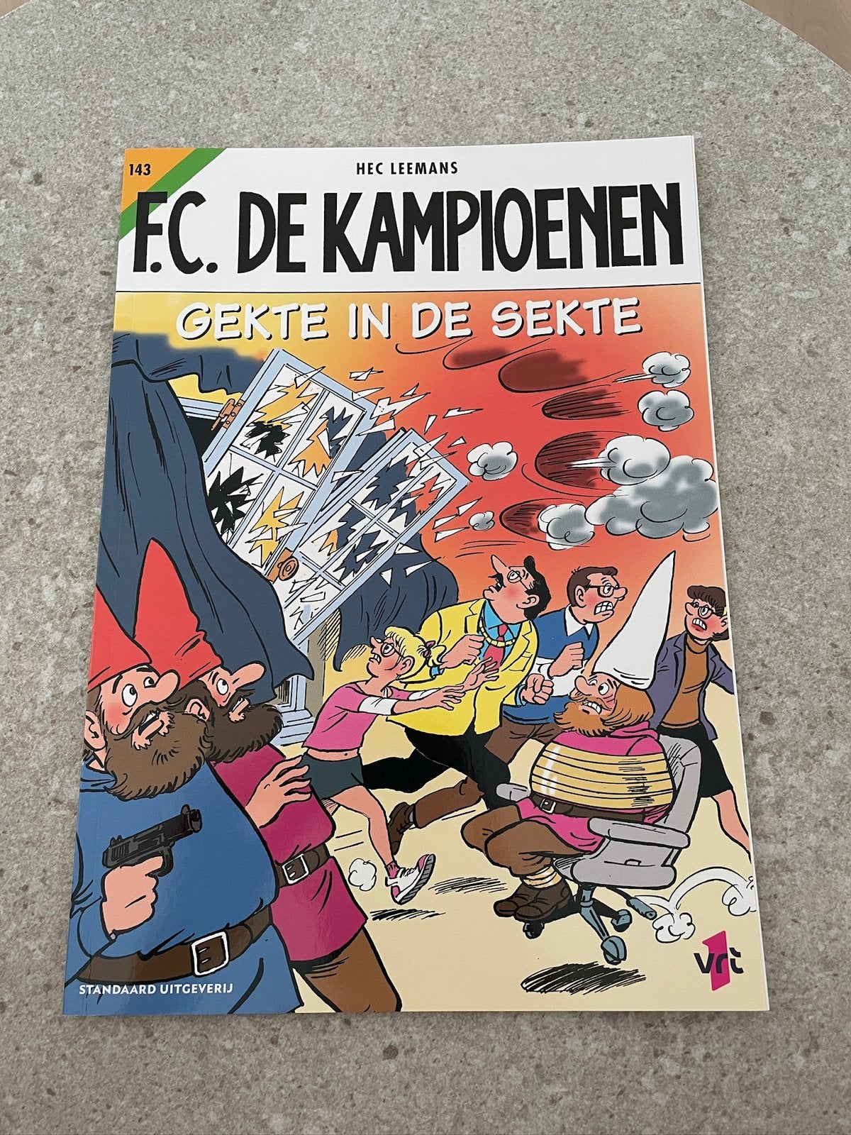 FC De Kampioenen – Gekte in de sekte 143 - nieuw, Eén stripboek, Ophalen of Verzenden, Nieuw