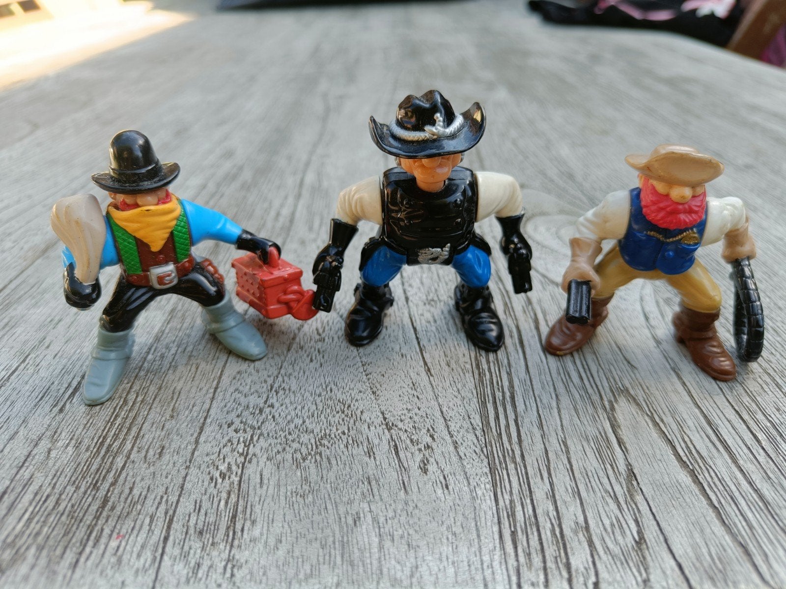 Figurines articulées Fisher Price Cowboys, Enfants & Bébés, Jouets | Fisher-Price, Enlèvement ou Envoi, Utilisé, Autres types