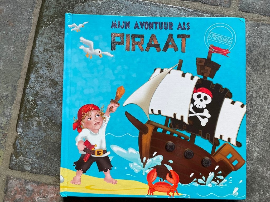 mijn avontuur als piraat, Boeken, Kinderboeken | Kleuters, Ophalen of Verzenden