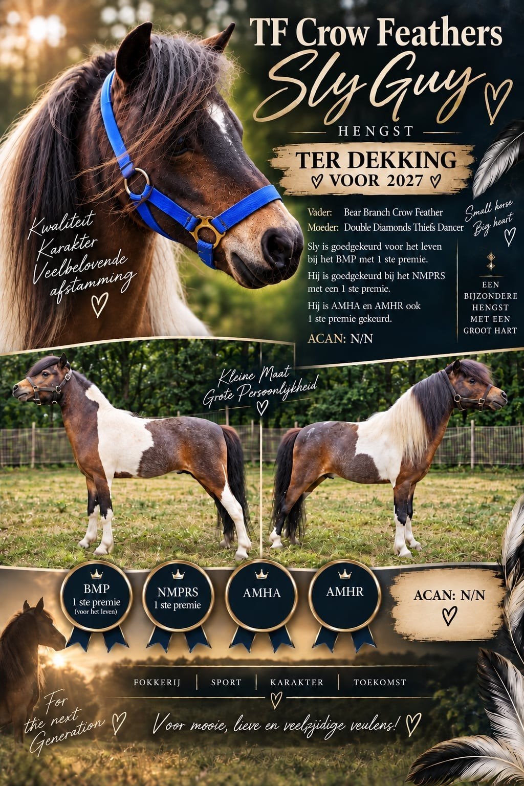 Ter Dekking in 2027., Plusieurs animaux
