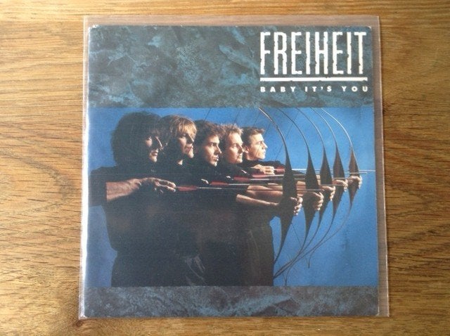 single freiheit, CD & DVD, Vinyles Singles, Rock et Metal, Housse de protection extérieure, Pochette photo, Pressage original