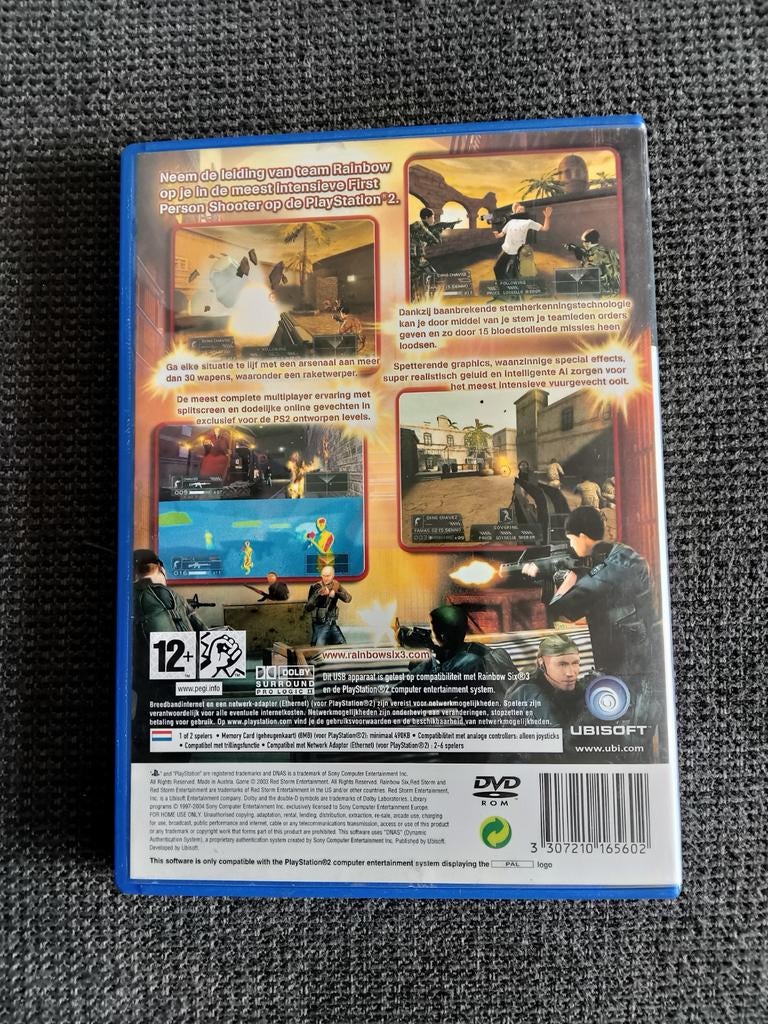 Tom Clancy's Rainbow Six 3 - PlayStation 2, Gebruikt, Shooter, Verzenden, 1 speler