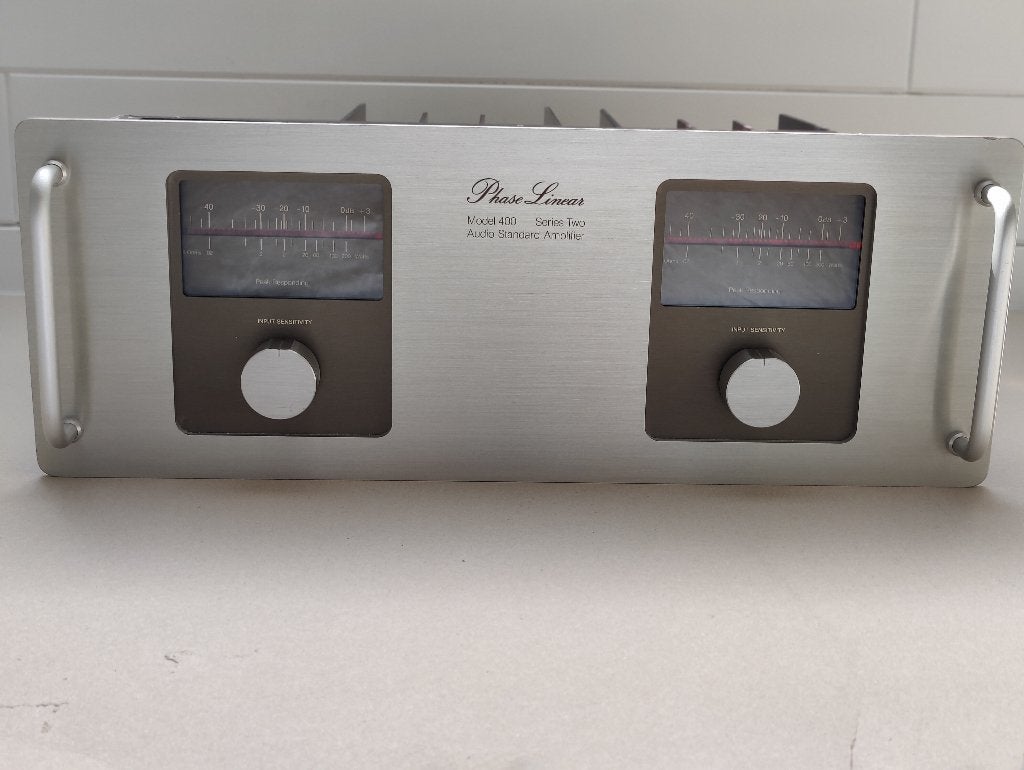 Phase Linear model 400 series two eindversterker, Enlèvement, Utilisé