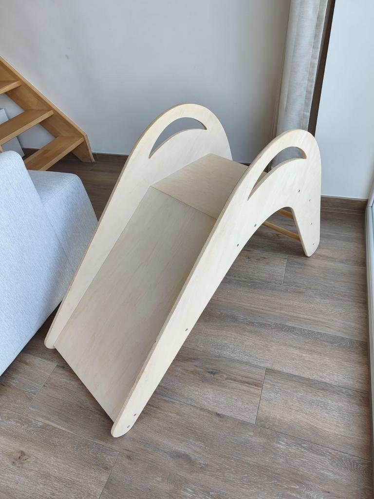 Toboggan en bois Sklum, Enlèvement, Neuf, Toboggan