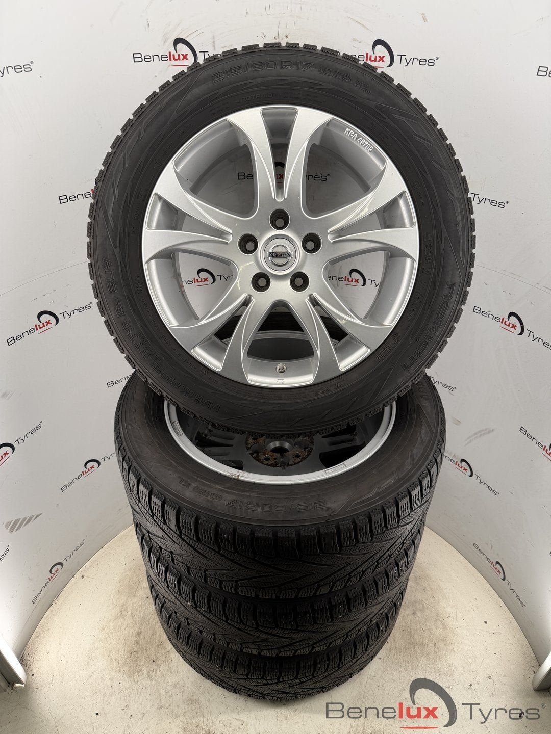 Nissan Qashqai Xtrail Juke Leaf Murano NV300 Fuga X-trail GT, -, -, Banden en Velgen, 17 inch