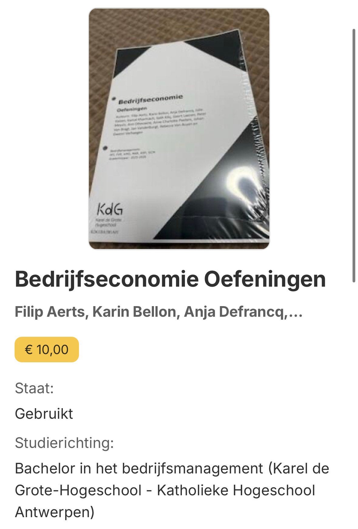 Schoolboeken bedrijfseconomie, Boeken, Ophalen of Verzenden, Nieuw, Bedrijfseconomie