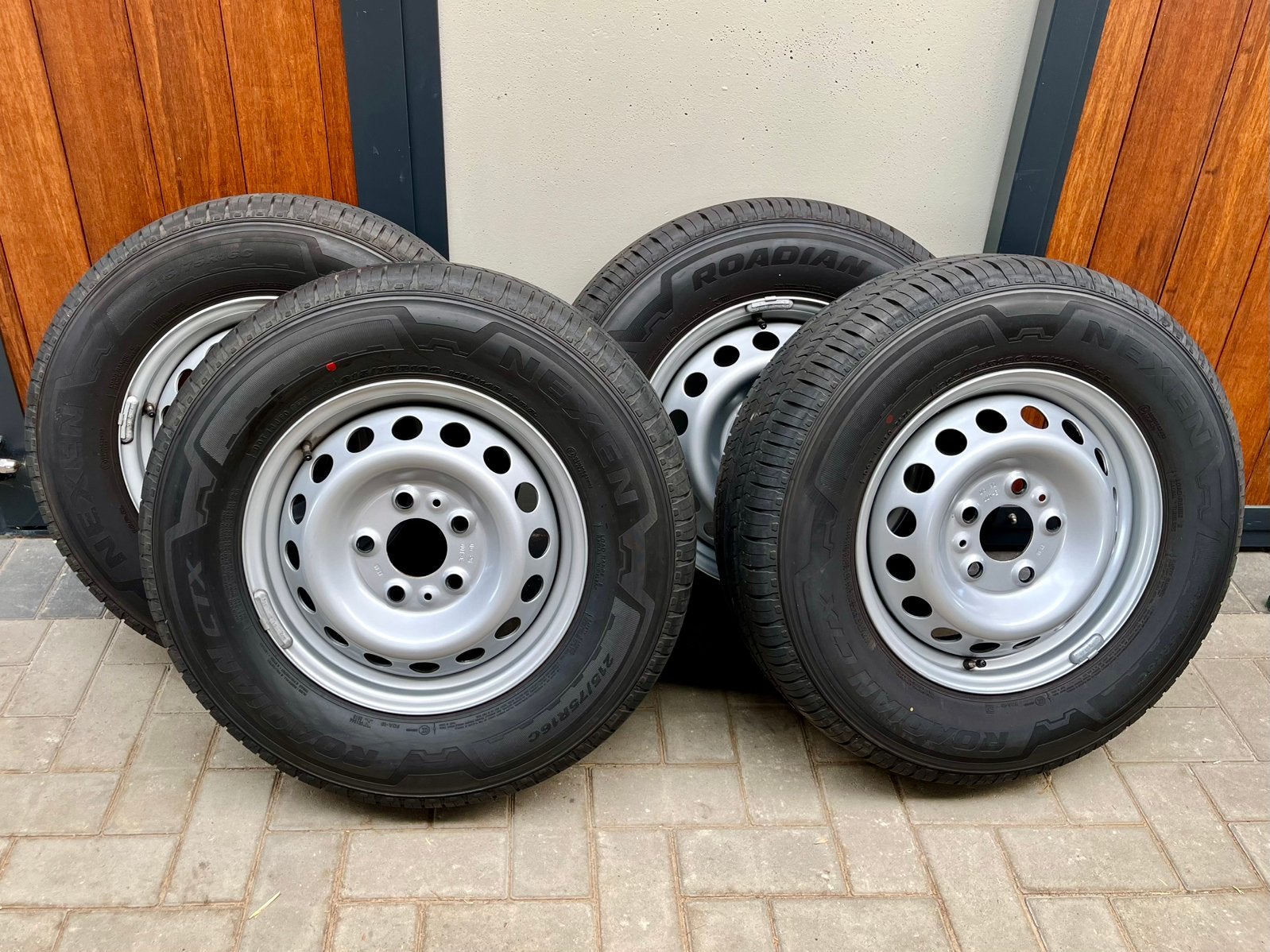 !! Splinternieuwe velgen + banden voor Ducato, Jumper, Boxer, Ophalen, 16 inch, Band(en), Zomerbanden