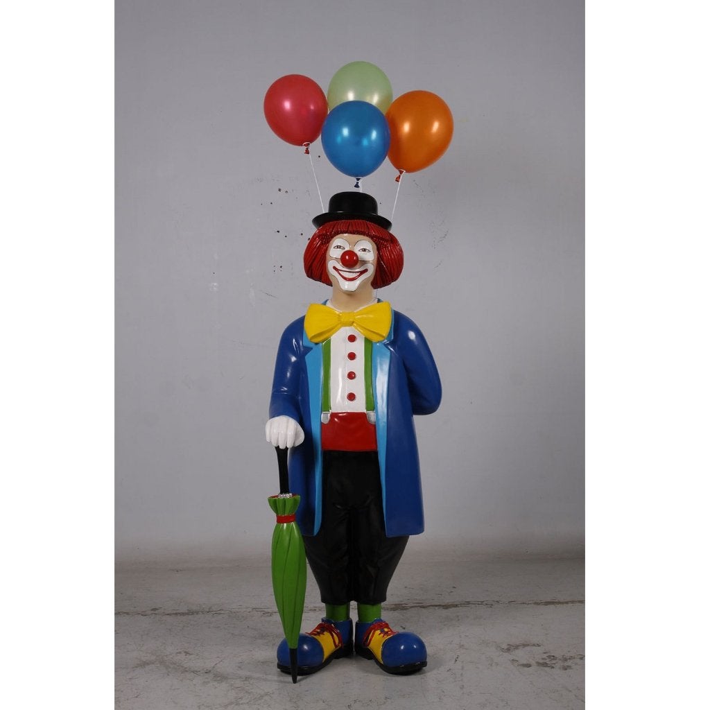 Clown met ballonnen - hoogte 157 cm, Ophalen, Nieuw