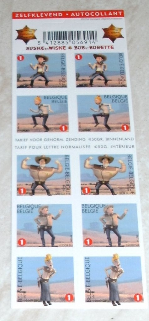 1 boekje B101 suske en wiske, Postzegels en Munten, Frankeerzegel, Ophalen of Verzenden, Zonder stempel, Postfris