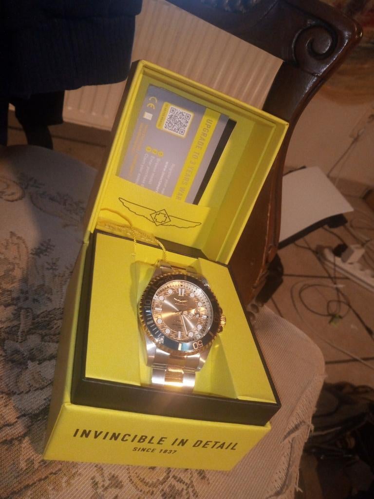 Invicta Pro Diver 30022 Heren Horloge - Waterdicht - Analoog, Enlèvement ou Envoi, Acier, Acier, Neuf