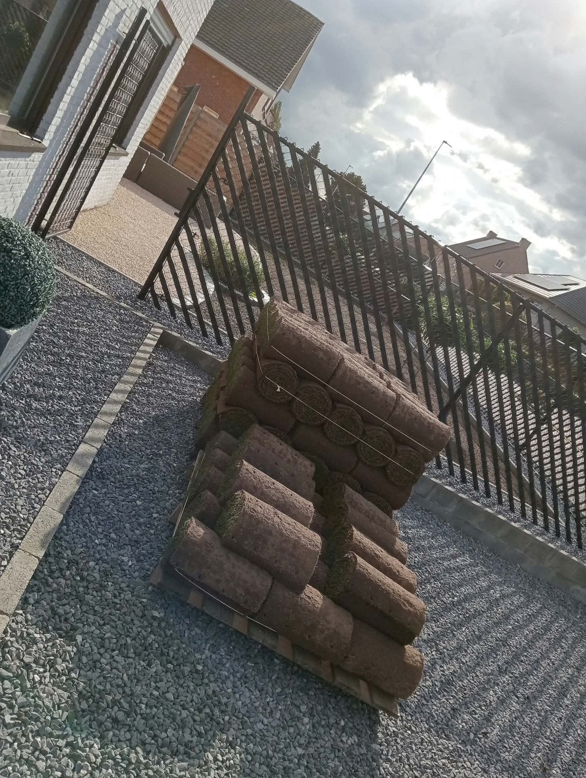 Grasmatten te koop, Ophalen, Zo goed als nieuw
