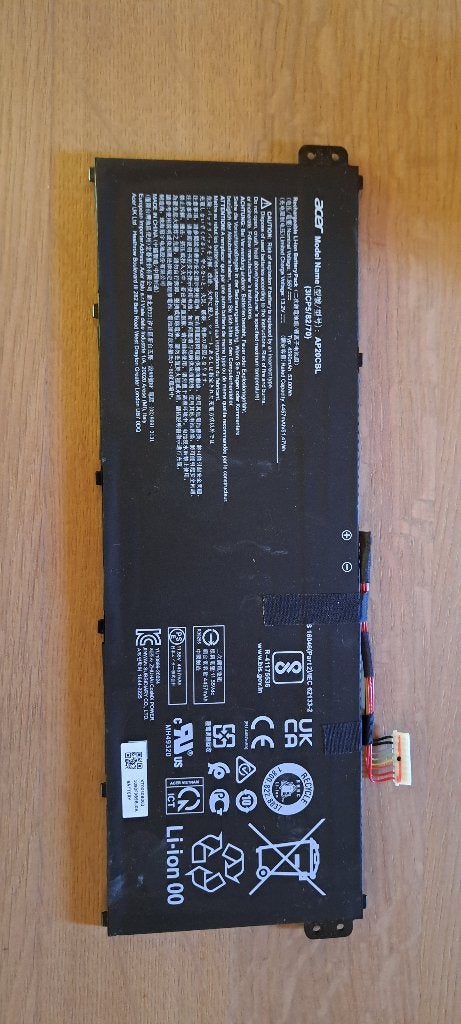 Accu Batterij Laptop, Ophalen of Verzenden, Gebruikt, Uit ACER