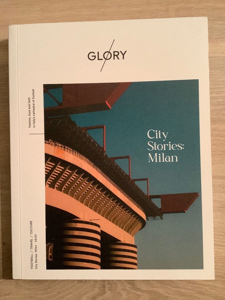Voetbalboek - Glory City Stories: Milan, Enlèvement ou Envoi, Neuf, Glory Magazine, Sport de ballon