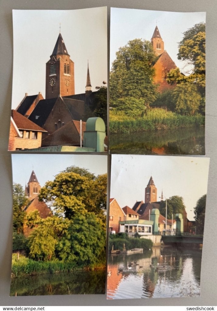 Erembodegem - Aalst Fotoreportage De kerk van aan de Dender, Ophalen of Verzenden