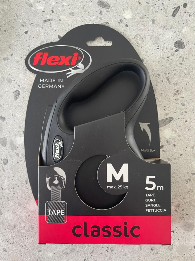 FLEXI Hondenleiband 5 Meter Maat Medium, Dieren en Toebehoren, Hondenriemen, Ophalen, Nieuw