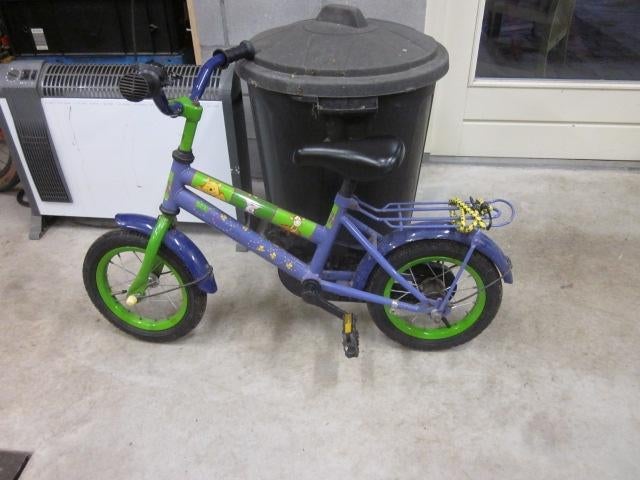 Kindrfiets + loopfiets, Ophalen, Gebruikt, Terugtraprem