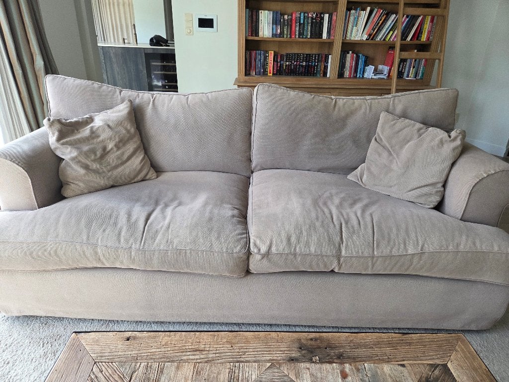 Zetel in landelijke stijl, Maison & Meubles, Trois personnes, 100 à 125 cm, 200 à 250 cm, Banc droit