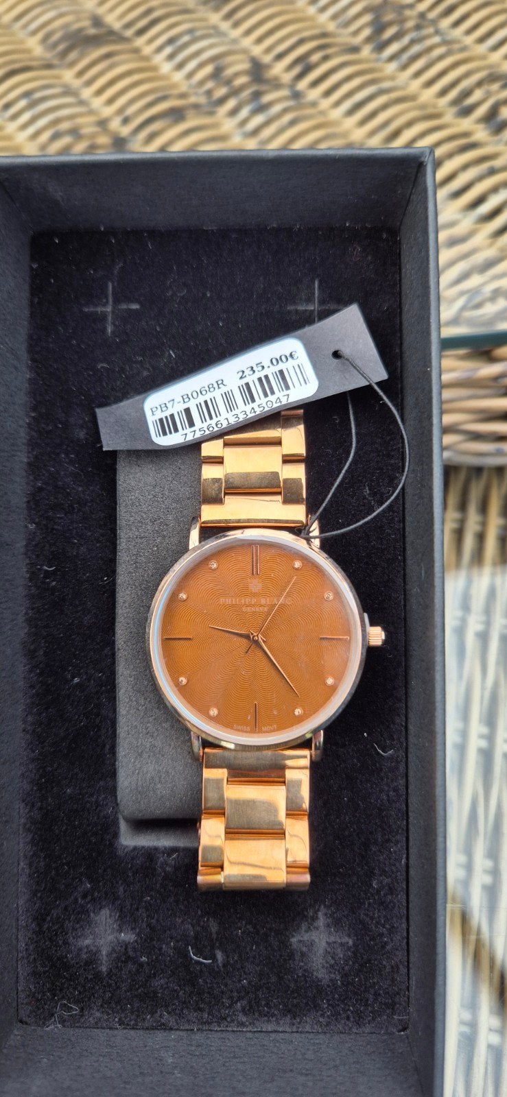 Philipp Blanc Geneve, NIEUW Horloge, Handtassen en Accessoires, Ophalen of Verzenden, Nieuw, Polshorloge