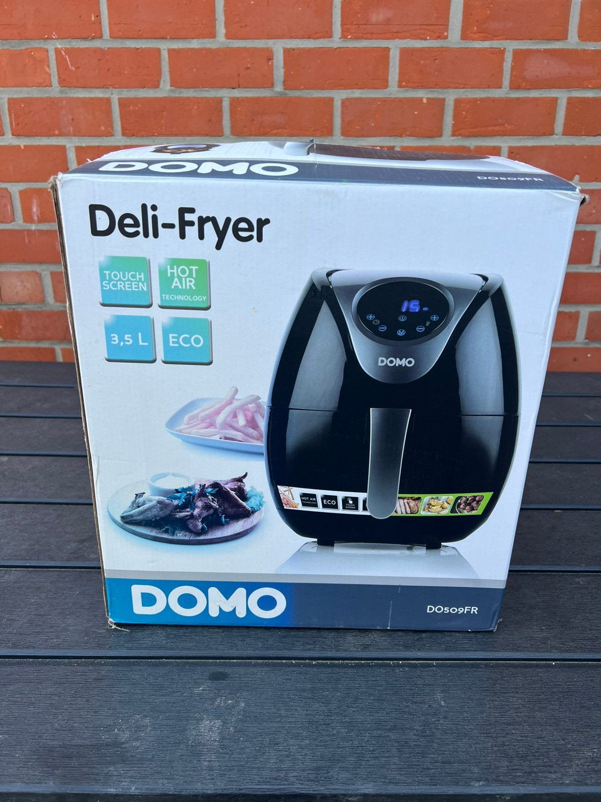 Nieuwe Domo Deli Fryer DO509FR, Elektronische apparatuur, Ophalen, Nieuw, Airfryer, 1000 t/m 1499 gram