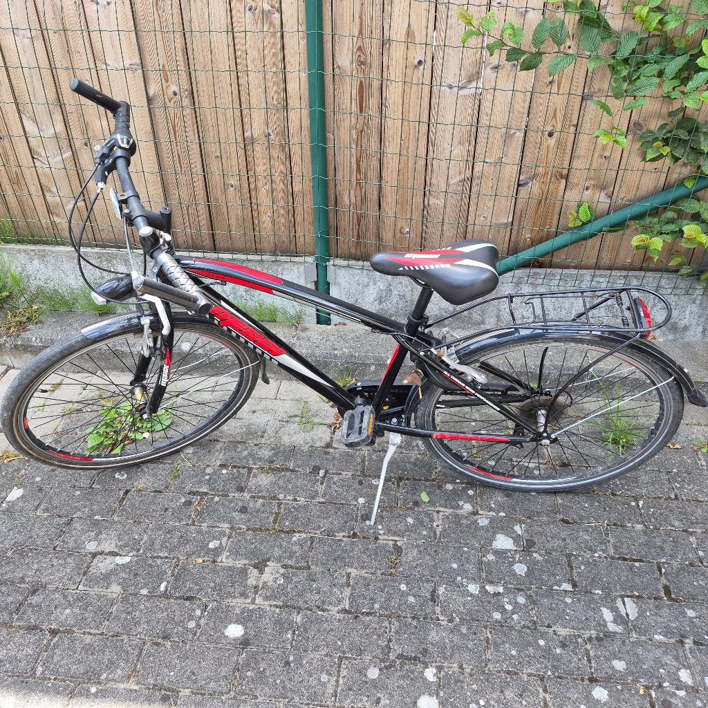 jongensfiets 26inch, Gebruikt, Velgrem, Versnellingen, Overige merken