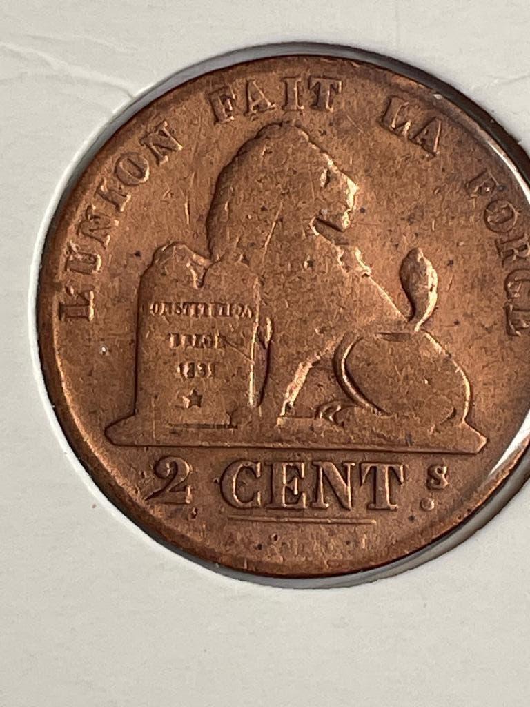 2 cent 1856, Enlèvement ou Envoi, Monnaie en vrac