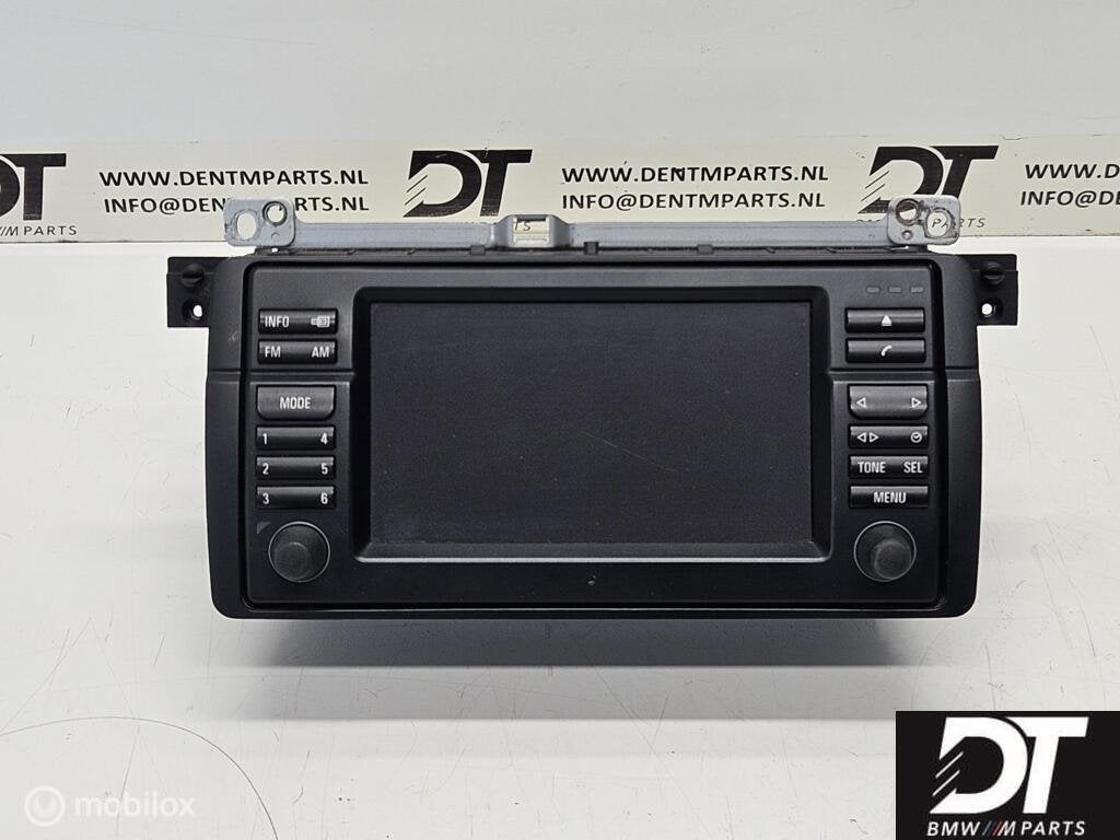 Navigatiedisplay 16:9 CD speler BMW 3-serie E46 65526934410, Autos : Pièces & Accessoires, Enlèvement ou Envoi, Utilisé, BMW, BMW