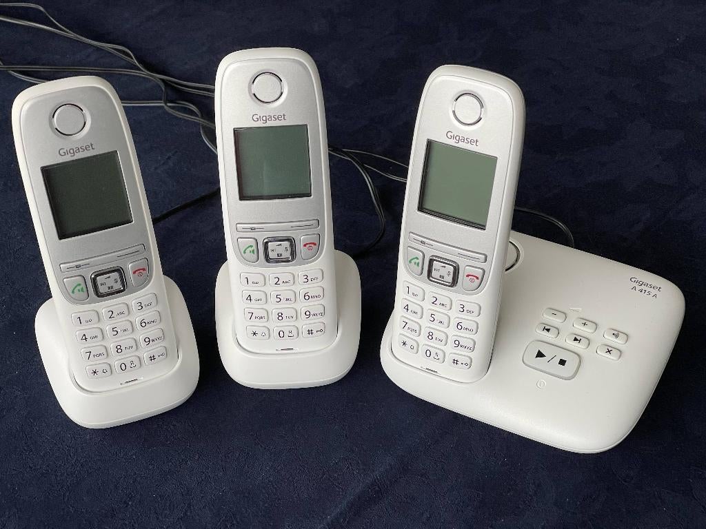 Téléphone, Télécoms, Enlèvement ou Envoi, Comme neuf, 3 combinés