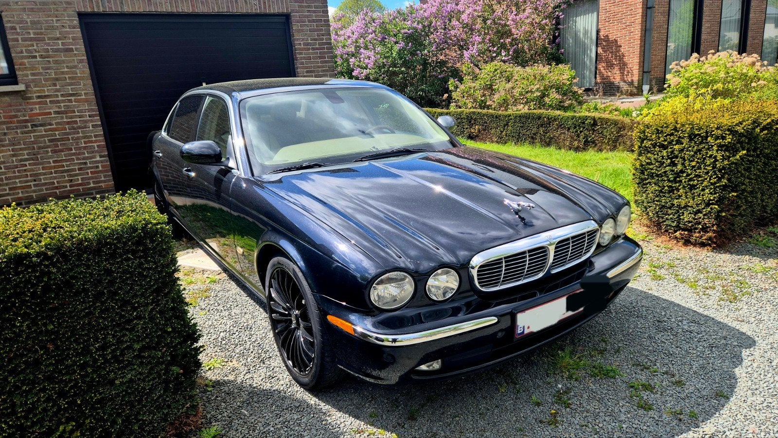 XJ8 L, Automaat, 3500 cc, Zwart, Berline