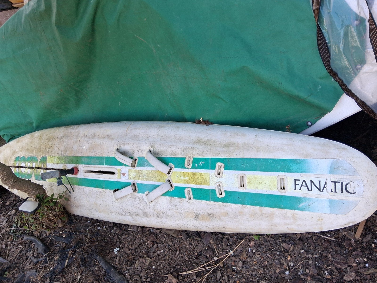 vintage surfplank, Enlèvement, Mât, Avec mât
