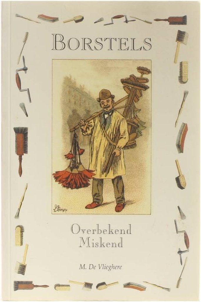 boek: borstels-overbekend,miskend/Marleen de Vlieghere, Ophalen of Verzenden, Zo goed als nieuw