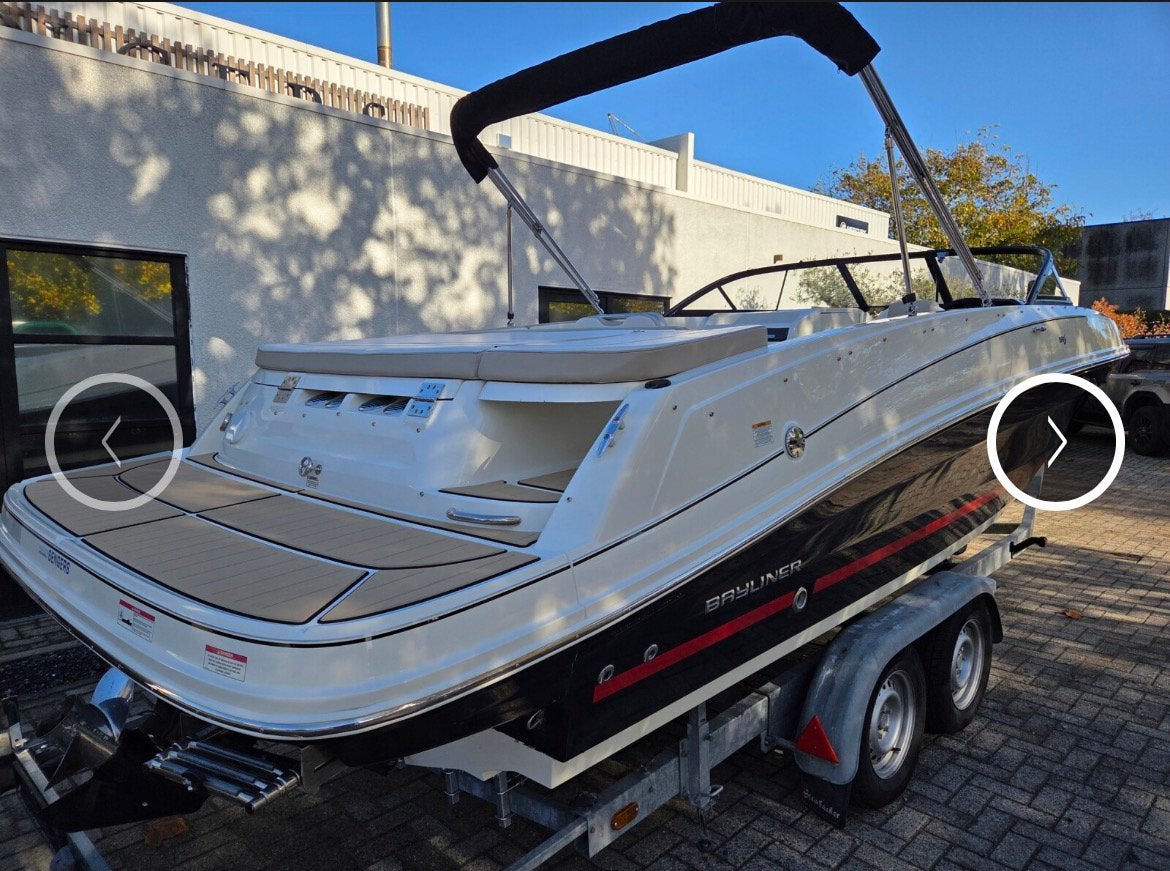 Bayliner VR6. 250pk. Incl. Trailer Ca 170uur., Ophalen, Zo goed als nieuw, Bayliner, Trailer