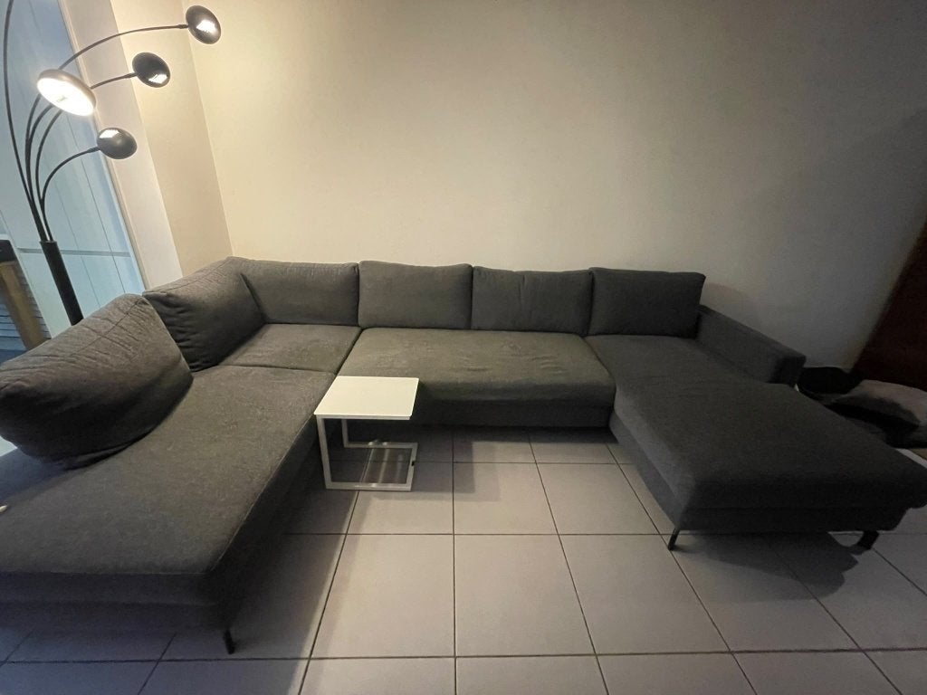 Salon, Huis en Inrichting, Ophalen, 250 tot 300 cm, Gebruikt, Hoekbank