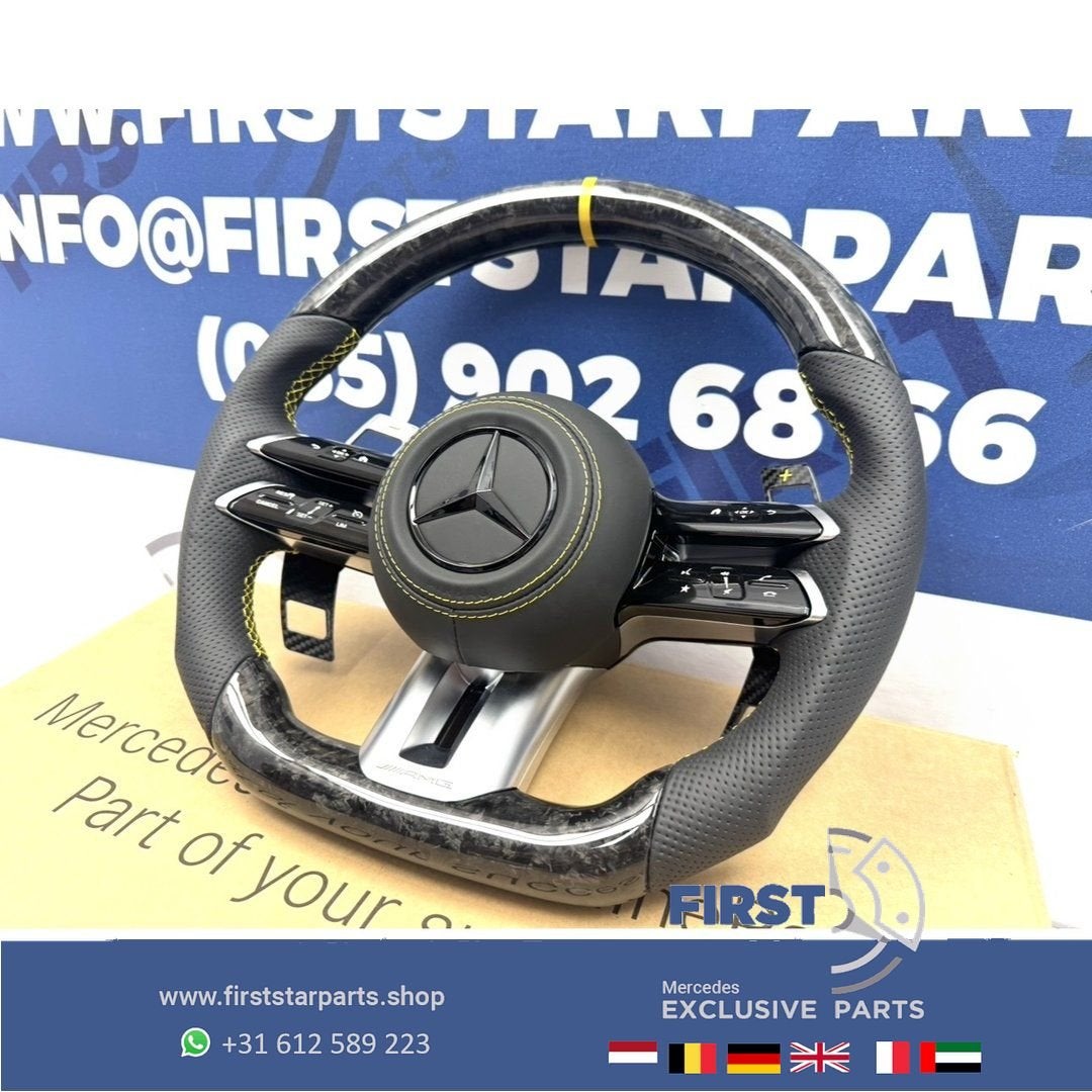 A0004606912 2022 FORGED CARBON Mercedes AMG STUUR W206 W213, Gebruikt, -, Ophalen of Verzenden, -
