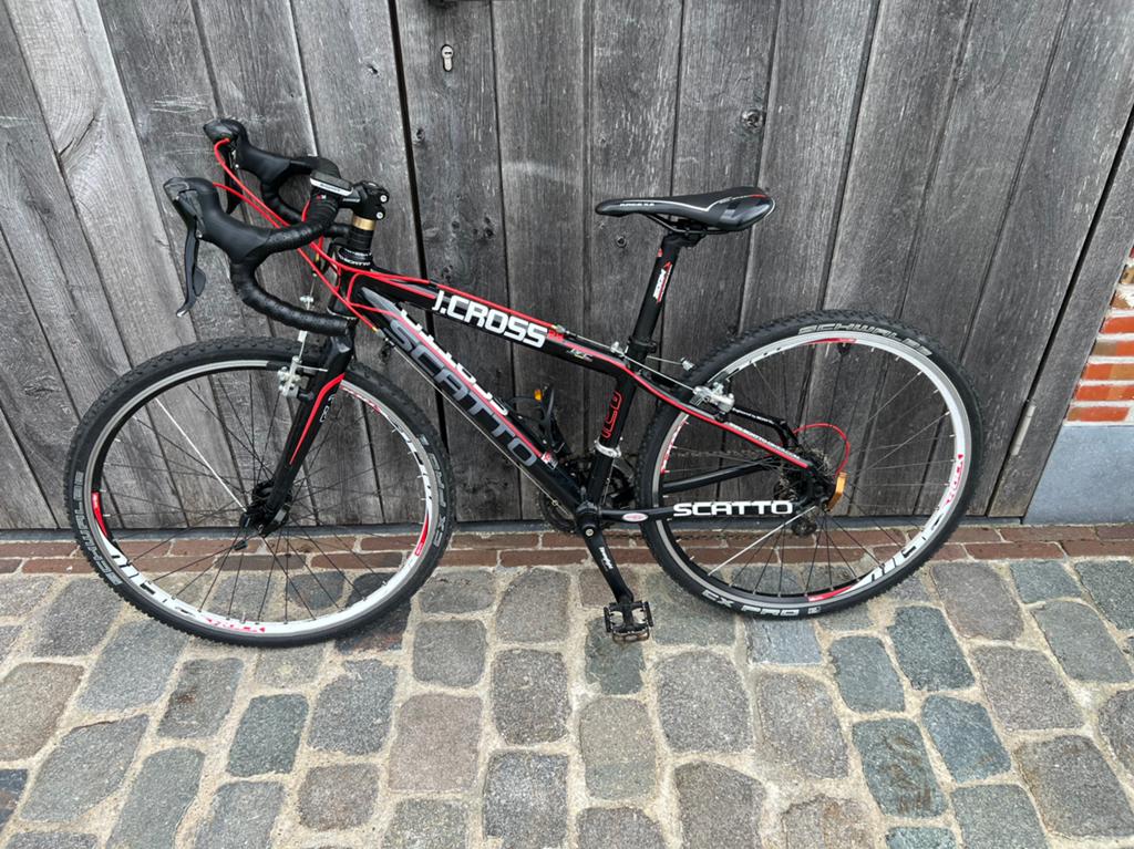 Koersfiets/gravelbike, Fietsen en Brommers, Fietsen | Jongens, Ophalen, Zo goed als nieuw, Velgrem, Versnellingen