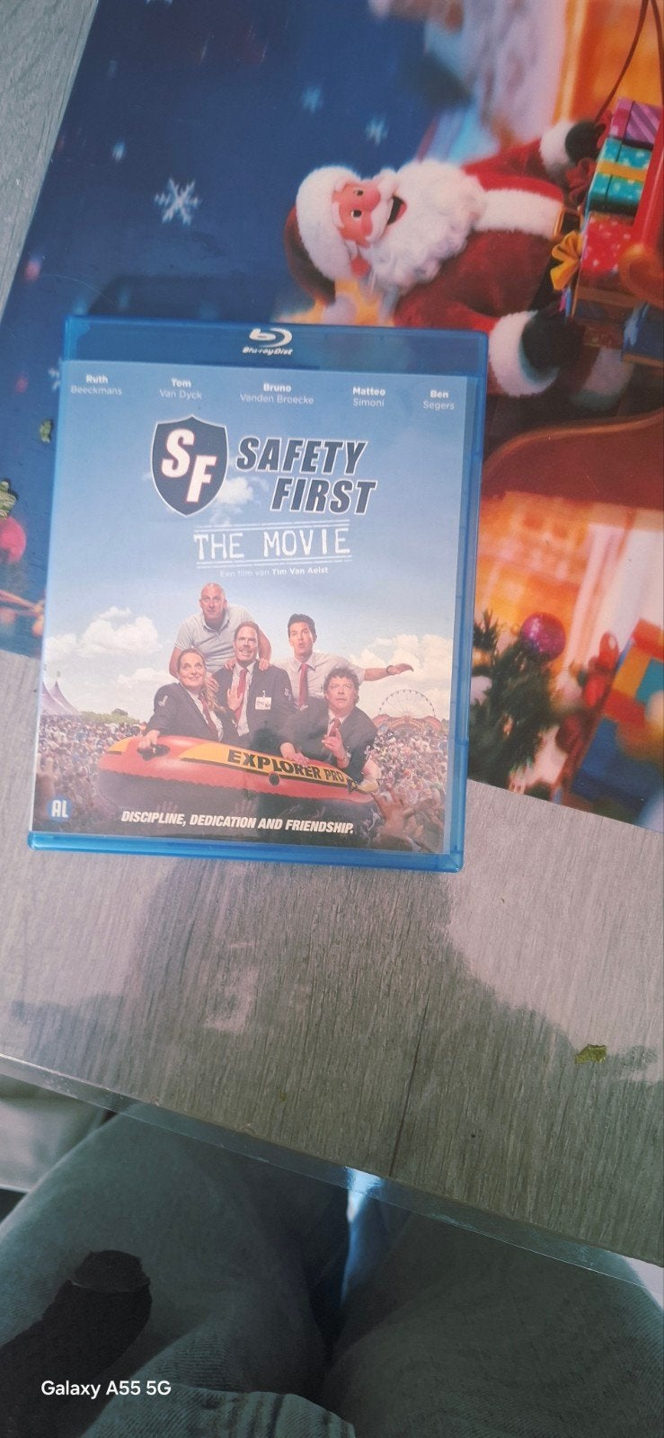 dvd blu ray safety first, Enlèvement
