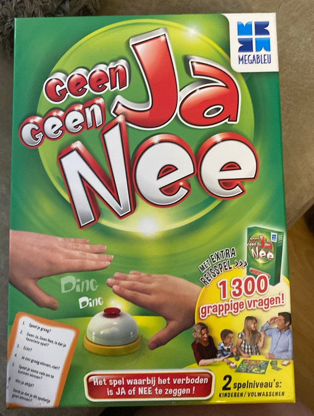 Geen ja en geen nee, Hobby & Loisirs créatifs, Jeux de société | Autre, Enlèvement, Comme neuf