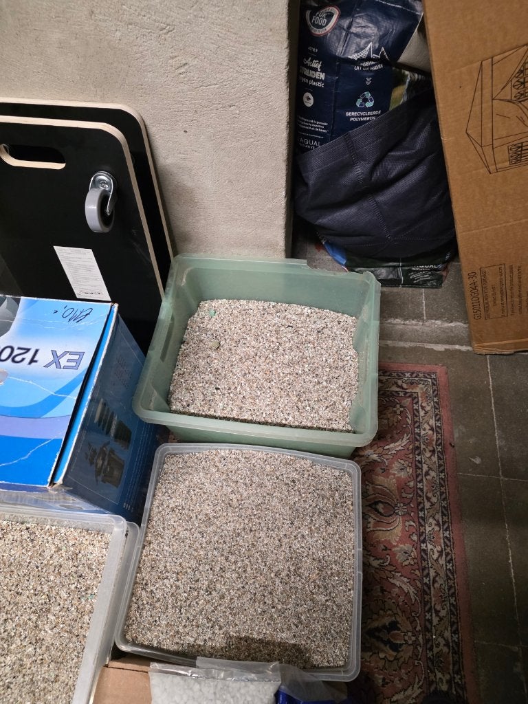 flinke partij gespoeld aquarium grind plus zak zand, Ophalen, Nieuw, Grind, Zand of Voedingsbodem, Overige merken