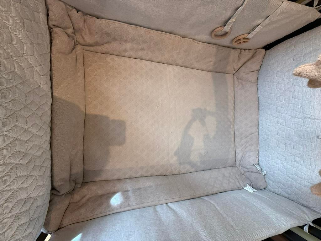 Park pericles malmo zwart met toebehoren, Kinderen en Baby's, Babyparken, Gebruikt, Ophalen