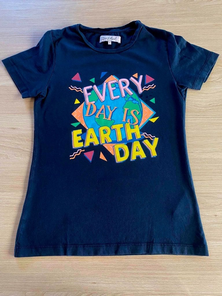 blauw t-shirt - Stien Edlund - maat Small / S, Stien Edlund, Blauw, Ophalen of Verzenden, Zo goed als nieuw
