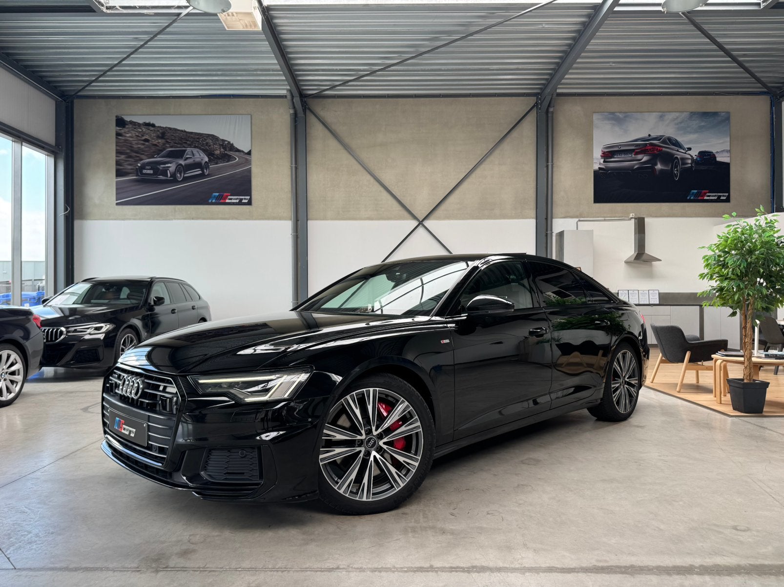 Audi A6 55 TFSI e Quattro Competition | 05/2021 | 88.000 km, Autos, Audi, Cuir et Alcantara, Achat, Entreprise, Entretenue par le concessionnaire