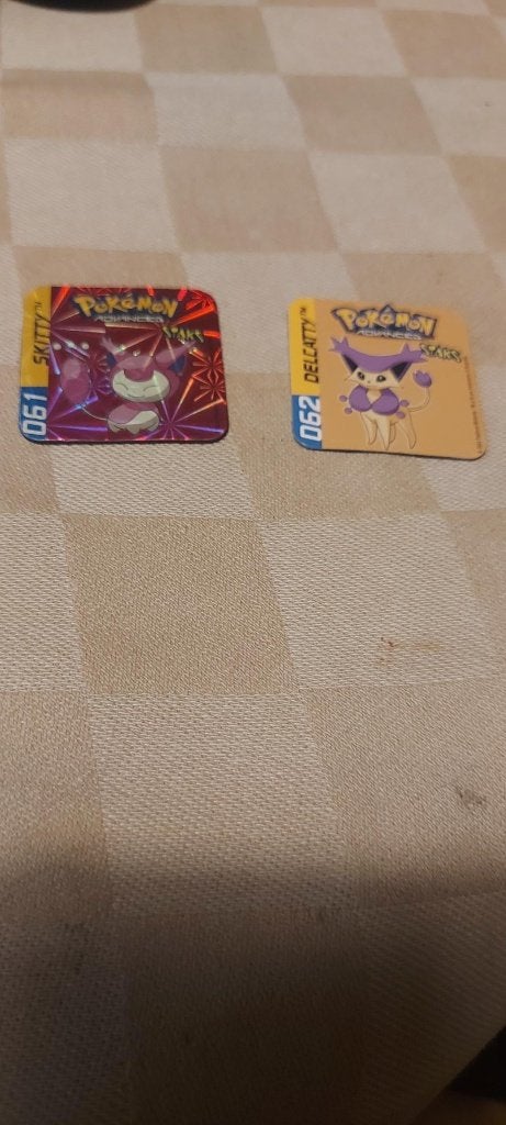magneten speelgoed pokemon panini staks Skitty Delcatty, Ophalen of Verzenden, Nieuw