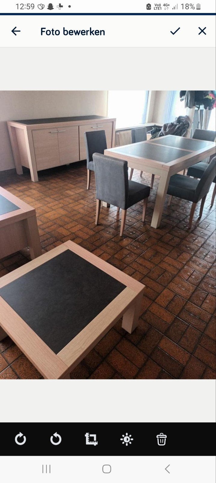 Salon, Enlèvement, Utilisé, Bois