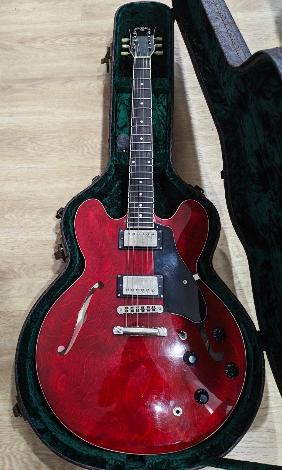 Maybach Capitol 60s Slim Taper Aged, Musique & Instruments, Enlèvement, Comme neuf, Semi-solid body, Autres marques
