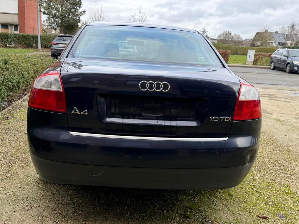 Audi a4, Auto's, Audi, Voorwielaandrijving, Stof, Zwart, Blauw